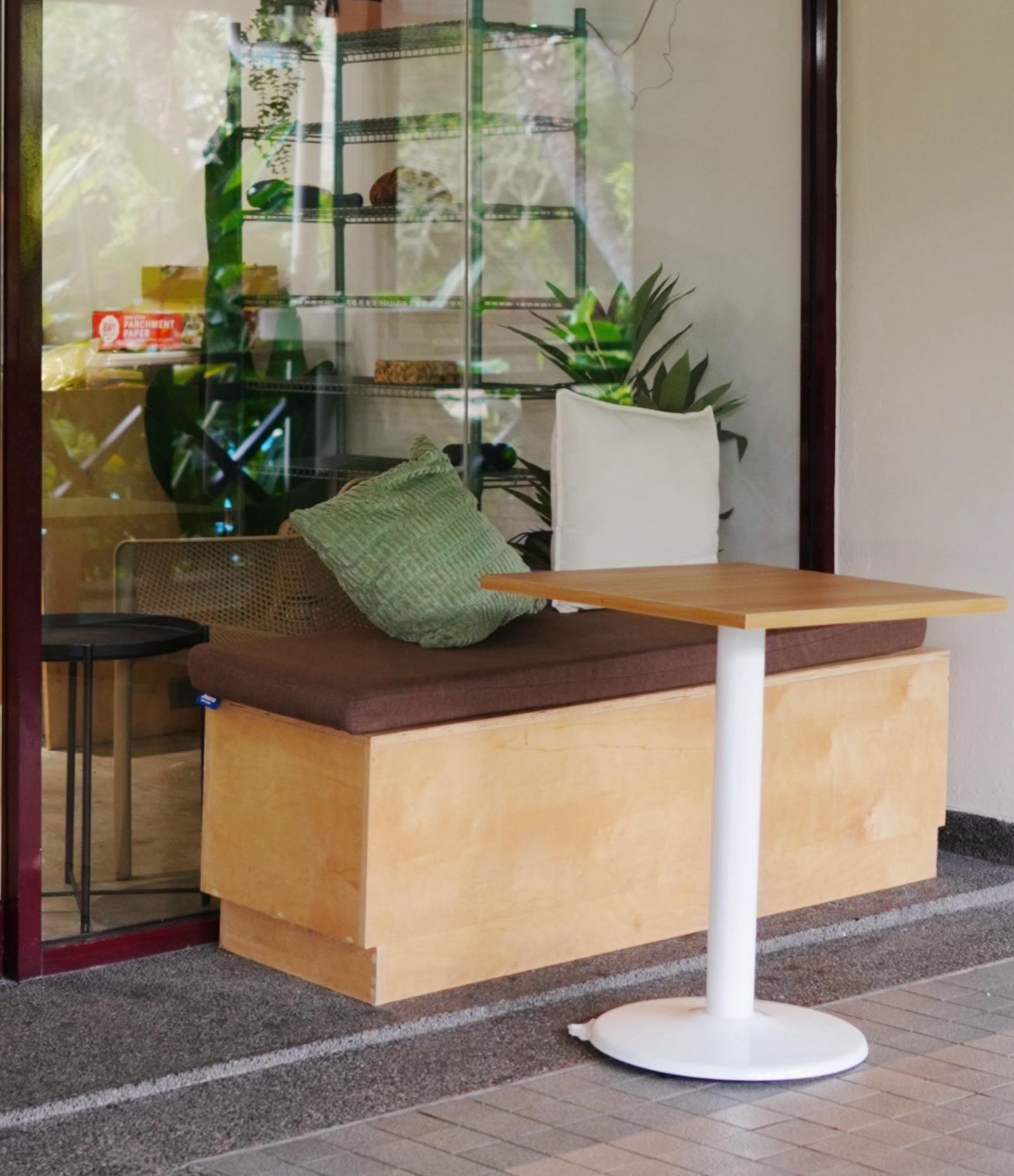 Terrace seating at LITO Bakery Cafe, Sri Penaga, Bangsar